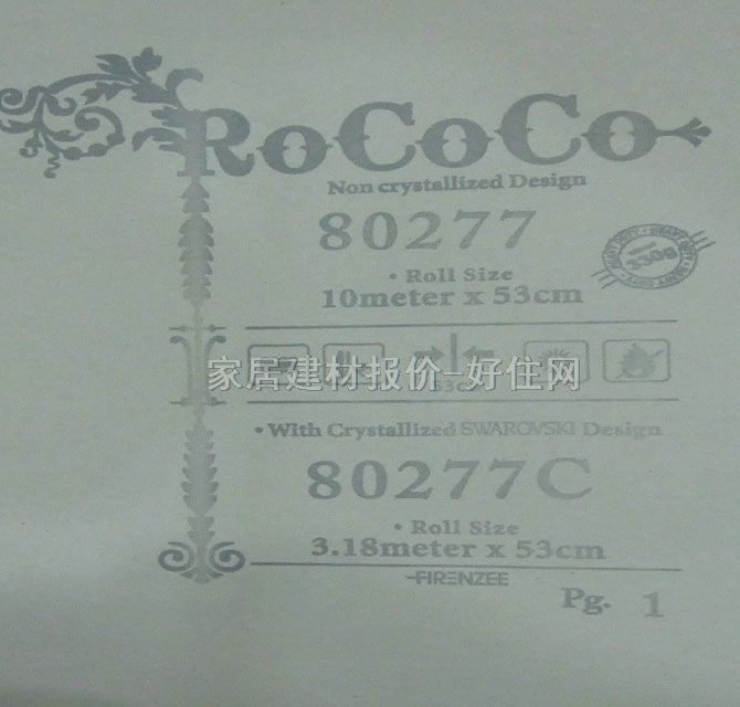 ROCOCO���� 80277��ɫ�W�� ��530mm���L10�� �W�� ��ɫ