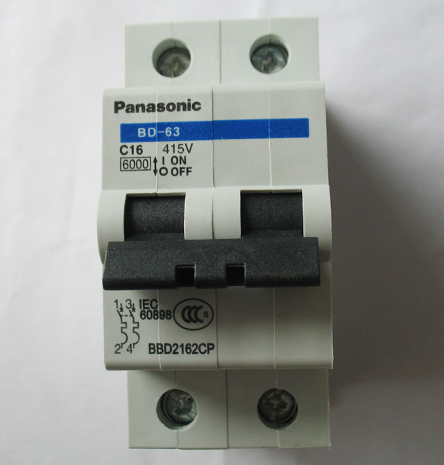 ����·��\�՚��_�P BD-63 C16 415V 2P 16A �՚��_�P���ܚ���·����