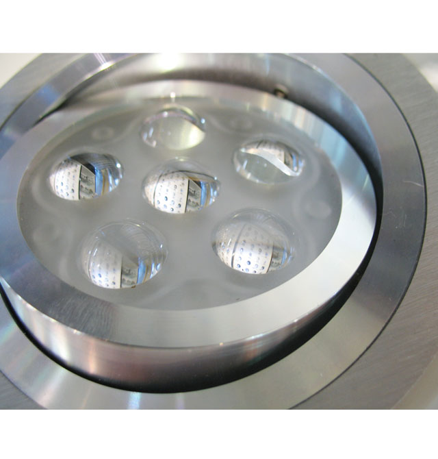 ��һ����LEDͲ�����컨�� QY-L601 6��1w ���bǶ��ʽ ��113mm ܇�X���|ɳ�yɫ