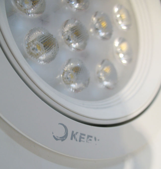 ��һ����LEDͲ�����컨�� QY-L902 12w ���bǶ��ʽ �X�Ͻ���|��ɫ