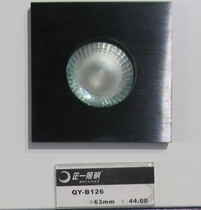 ��һ����LEDͲ�����컨�� �̶�ʽQY-B126���^ 1w ���bǶ��ʽ δ֪ �X�Ͻ���|��ɫ