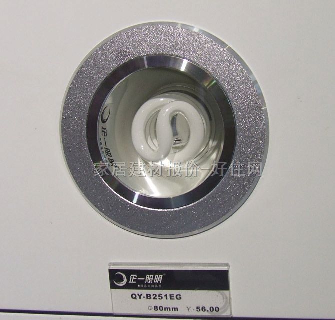 ���bǶ��Ͳ��  QY-B251EG ��80mm ֱʽ 9w