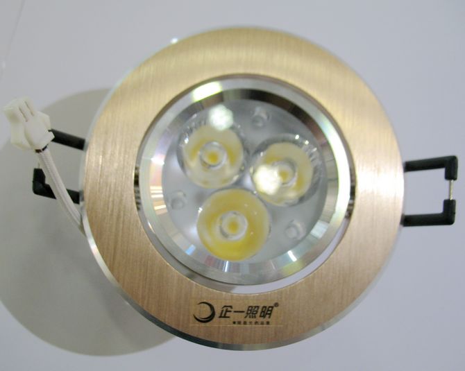 LEDͲ�����컨�� QY-L307  3��1w ���bǶ��ʽ δ֪ ܇�X���|���Sɫ