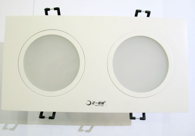 LEDͲ�����컨�� QY-L021G  Max.2��4w ���bǶ��ʽ 100mm��200mm �X�Ͻ���|��ɫ