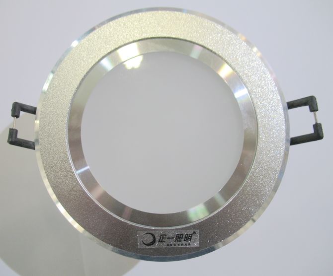 LEDͲ�����컨�� QY-L304G  Max.4w ���bǶ��ʽ �X�Ͻ���|ɳ�yɫ