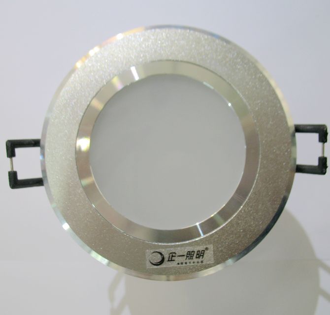 LEDͲ�����컨�� QY-L254G  Max.3w ���bǶ��ʽ �X�Ͻ���|ɳ�yɫ