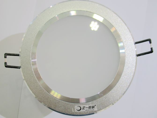 LEDͲ�����컨�� QY-L404G Max.5w ���bǶ��ʽ �X�Ͻ���|ɳ�yɫ