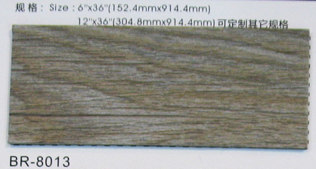 �K��PVC���ϵذ� ľ�yϵ��BR��8013 914.4mm��152.4mm����2mm ľ�y