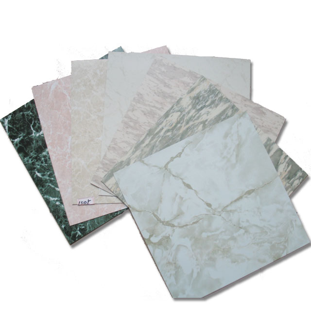 ���m�K��PVC���ϵذ� �´���ʯ�yϵ��1009 457.2mm��457.2mm����2mm ����ʯ�y