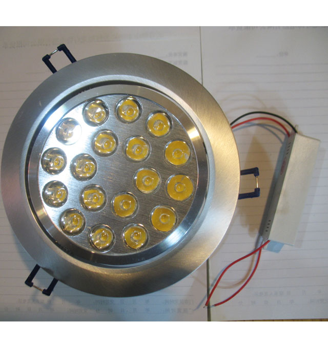 �h��LEDͲ�����컨�� AP261B��18B 18��1w ���bǶ��ʽ �_�צ�138mm  �X�Ͻ���|�yɫ