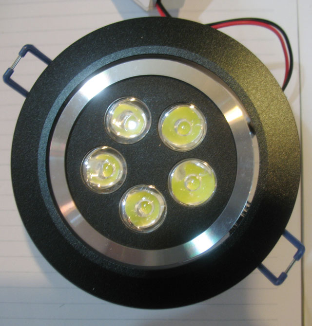 �h��LEDͲ�����컨�� AP261B-5B 5��1w ���bǶ��ʽ �X�Ͻ���|��ɫ