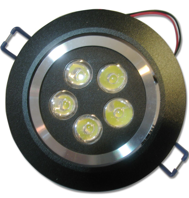 LEDͲ�����컨�� AP261B-5B 5��1w ���bǶ��ʽ �X�Ͻ���|��ɫ