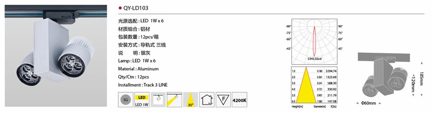 ��һ����LED�� QY-LD104 LED 1W��6