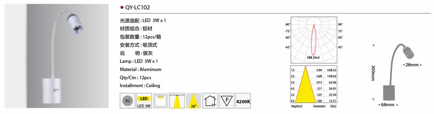 ��һ����LED�� QY-LD104 LED 1W��6