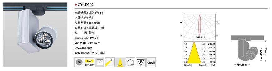 ��һ����LED�� QY-LD104 LED 1W��6