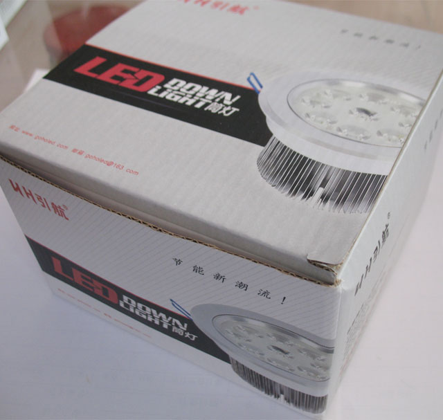 ����LEDͲ�����컨�� LED��YH-12Y 12��1w ���bǶ��ʽ �_�צ�120mm