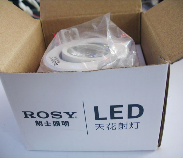 ��ʿLEDͲ�����컨�� LED��RS-LC211�����ף� 1��1w ���bǶ��ʽ �_�צ�60mm ܇�X���|����ɫ