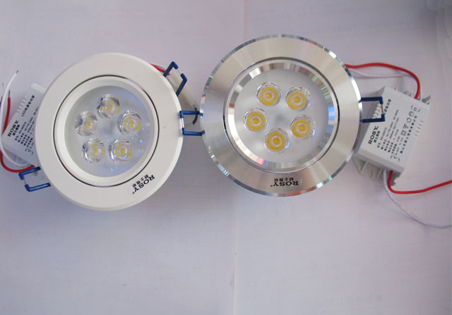 ��ʿLEDͲ�����컨�� LED�컨����RS-LC225���߹⣩ 5��1w ���bǶ��ʽ �_�צ�95mm ܇�X���|�߹�ɫ