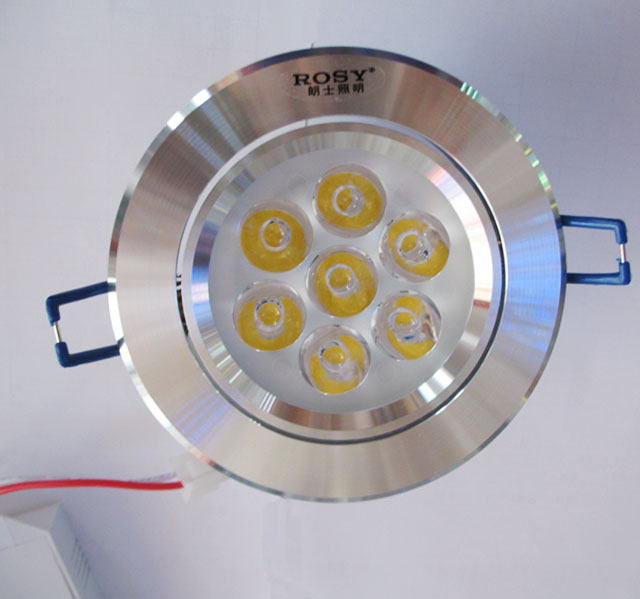 ��ʿLEDͲ�����컨�� LED��RS-LC227���߹⣩ 7��1w ���bǶ��ʽ �_�צ�95mm ܇�X���|�߹�ɫ