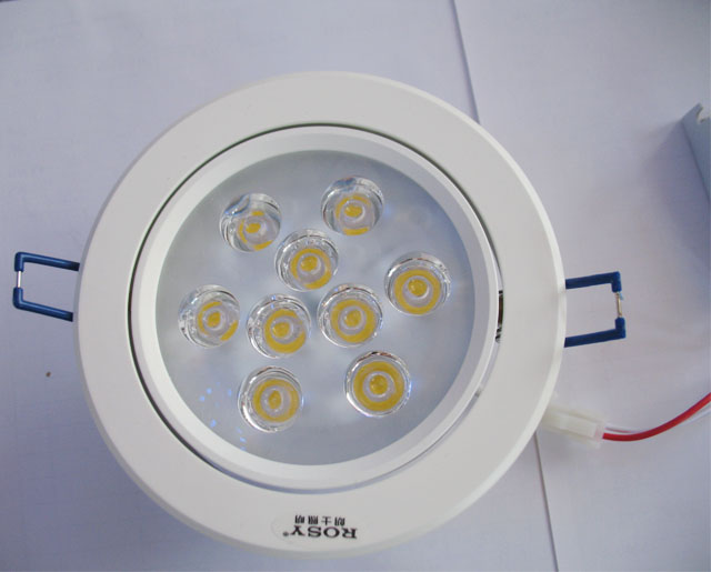 ��ʿLEDͲ�����컨�� LED��RS-LC229�����ף� 9��1w ���bǶ��ʽ �_�צ�125mm ܇�X���|����ɫ