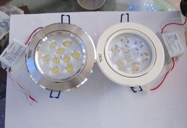 ��ʿLEDͲ�����컨�� LED��RS-LC229�����ף� 9��1w ���bǶ��ʽ �_�צ�125mm ܇�X���|����ɫ