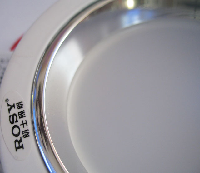 ��ʿLEDͲ�����컨�� LED���FͲ��4��RS-LTY401 7w ���bǶ��ʽ �_�צ�115mm �X�Ͻ���|����ɫ