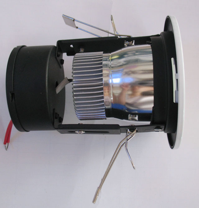 ��ʿLEDͲ�����컨�� LED���FͲ��2.5��RS-LTP2512 3��1w ���bǶ��ʽ �_�צ�85mm �X�Ͻ���|��ɫ