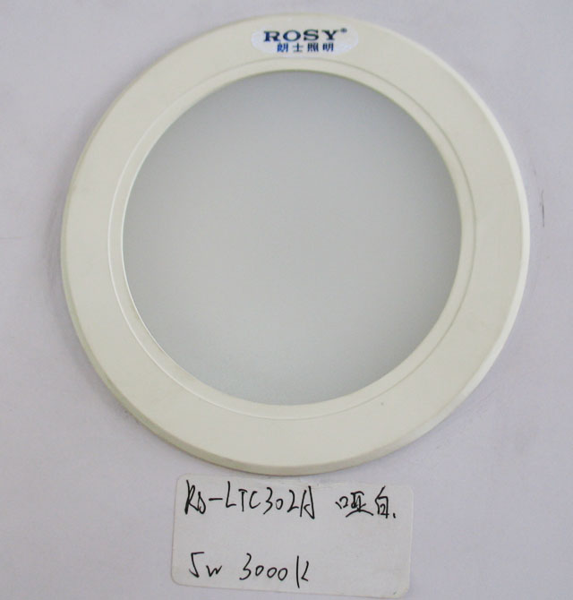 LEDͲ�����컨�� 3��A�ͳ���LEDͲ��RS-LTC302A 5w ���bǶ��ʽ �_�צ�95mm �X�Ͻ���|����ɫ