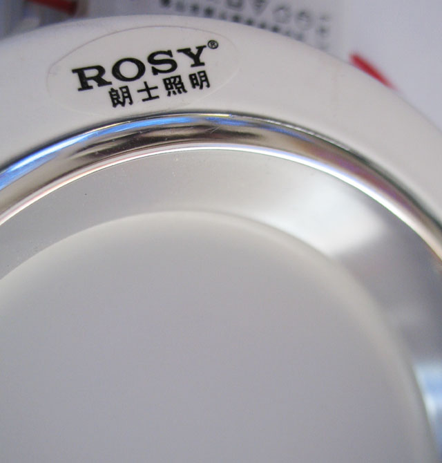 ��ʿLEDͲ�����컨�� LED���FͲ��8��RS-LTY801 18w ���bǶ��ʽ �_�צ�210mm �X�Ͻ���|����ɫ