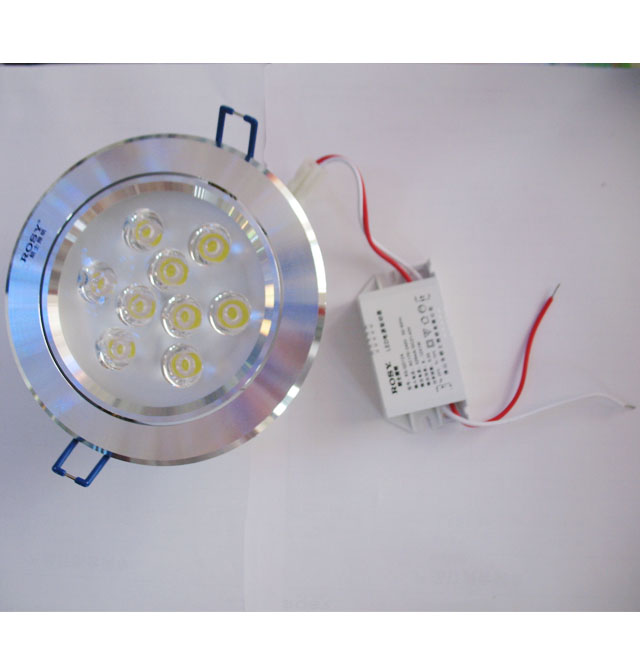 LEDͲ�����컨�� LED��RS-LC229���߹⣩ 9��1w ���bǶ��ʽ �_�צ�125mm ܇�X���|�߹�ɫ