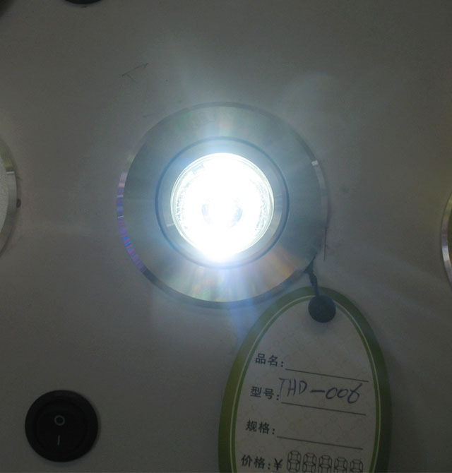 �R�ؽ�LEDͲ�����컨�� THD-006 1��1w ���bǶ��ʽ �X�Ͻ���|�yɫ