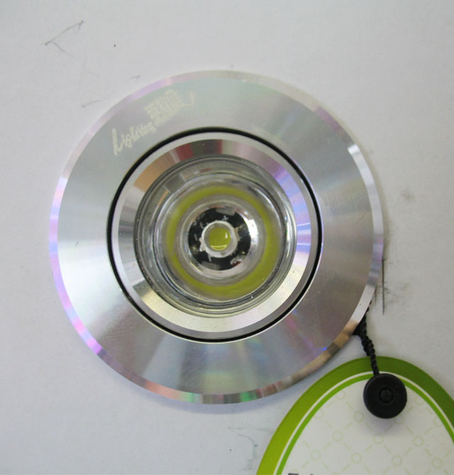 �R�ؽ�LEDͲ�����컨�� THD-006 1��1w ���bǶ��ʽ �X�Ͻ���|�yɫ