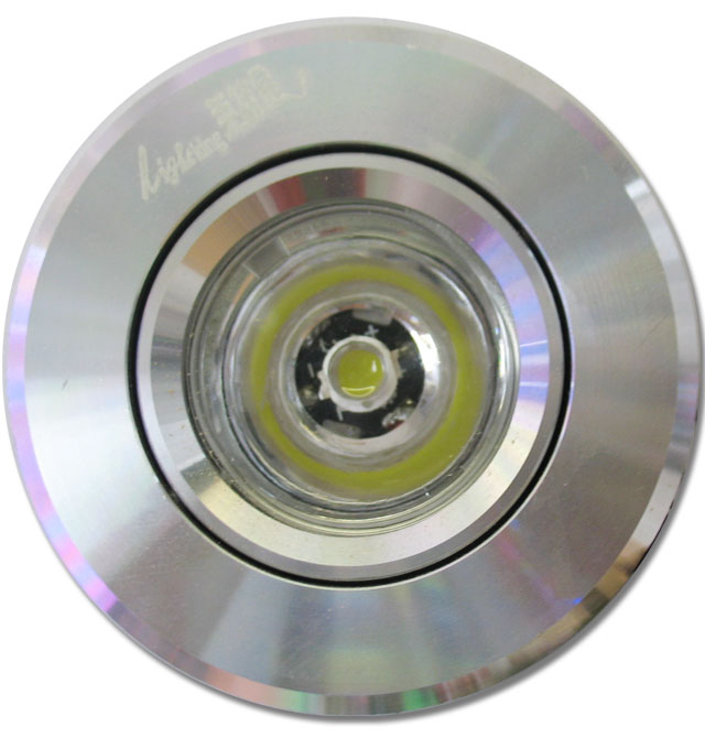 LEDͲ�����컨�� THD-006 1��1w ���bǶ��ʽ �X�Ͻ���|�yɫ