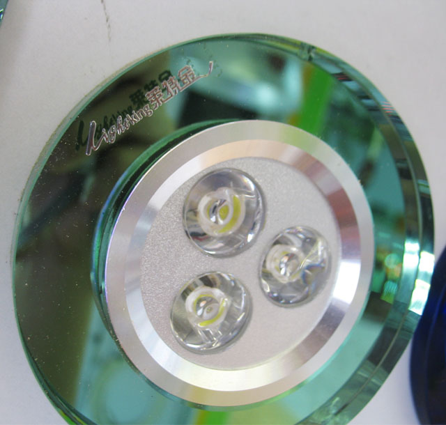 �R�ؽ�LEDͲ�����컨�� THD-3026 3��1w ���bǶ��ʽ �X�Ͻ���|�Gɫ