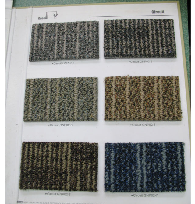 �ޖ|�k�����K��̺ PVC��������̺Circuit-GNP02 500mm��500mm ���� �\��ɫ