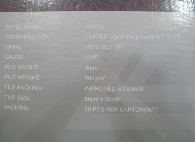 �����k�����K��̺ �r��׵�̺208 500mm��500mm 100BCF���� �{ɫ