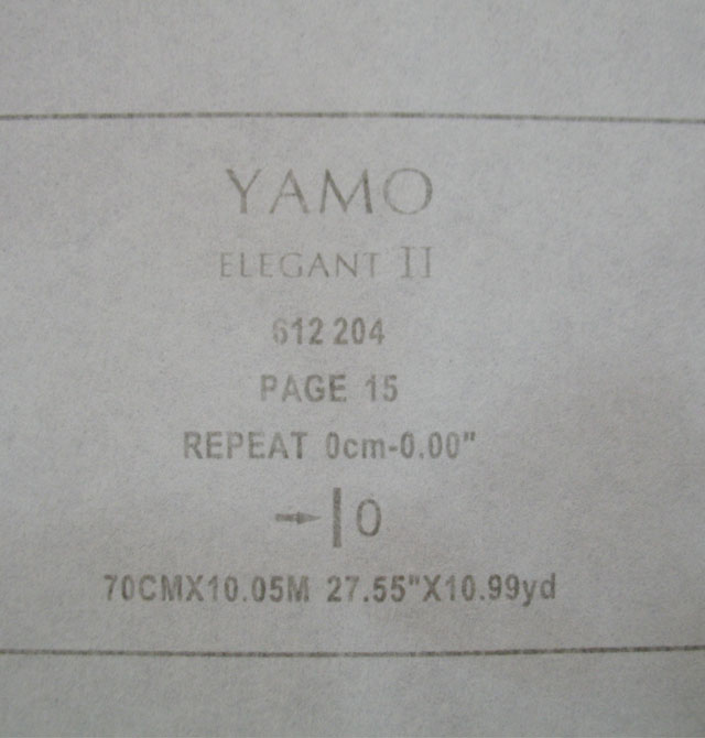 YAMO���� ELEGANT(II)612204 ��700mm���L10.05�� �o ��ɫ