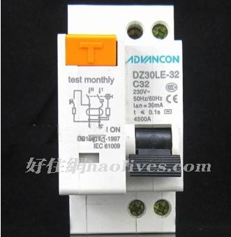�齭�����·��\�՚��_�P DZ30-32 1P+N 32A �՚��_�P���ܚ���·���� -kv
