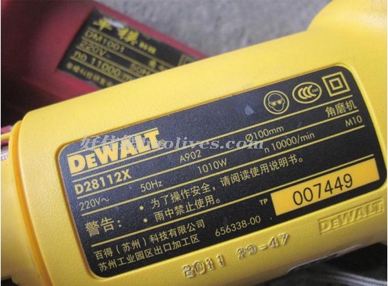 �Â���ĥ�C������C DEWALT��ĥ�CD28111Xĥ��C 850W