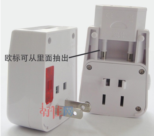 �f���f���D�Q�������^ ȫ��ͨ��USB 10A 100-240V~ ���D�A�D���_ ���� ��