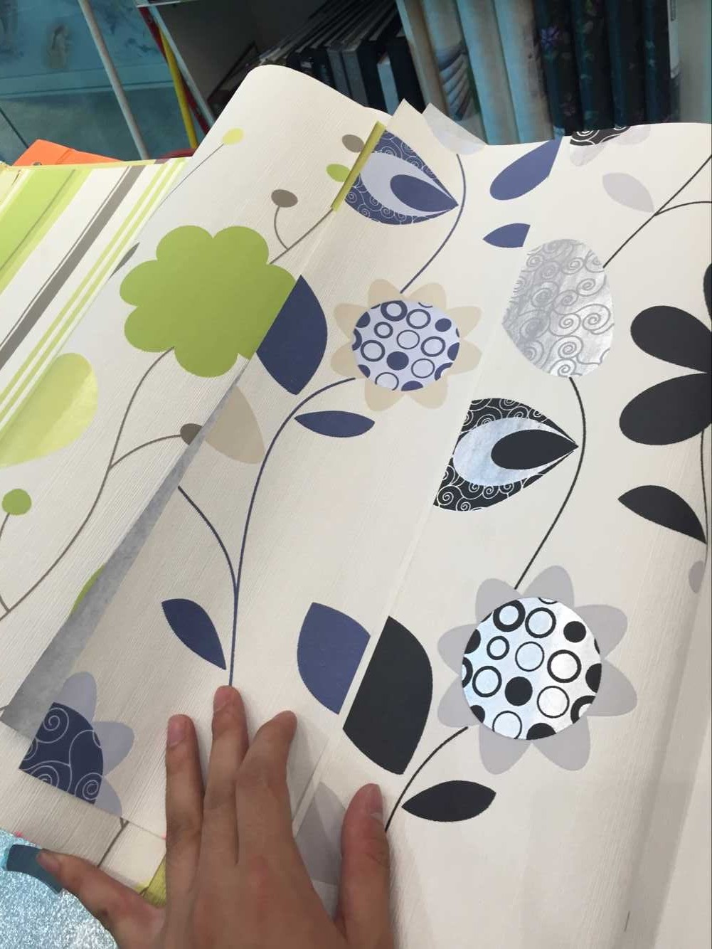 ����˹�؉��� ��֮��ɣ�Floral Chic�� 03884-30 ��530mm���L10�� �o����+�l����� �� �tɫ