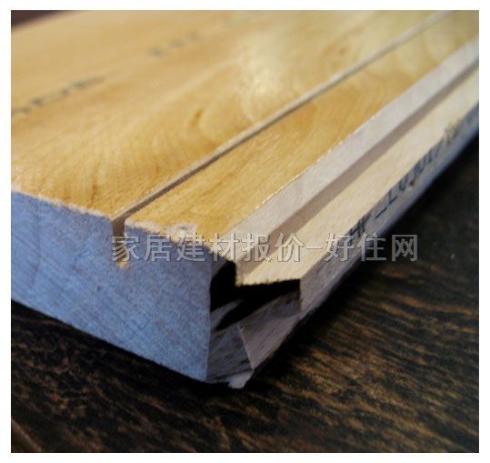 Ӻͥ��ľ�ذ� Ӻ��ϵ�м��ɿ� 1830mm��129mm����22mm