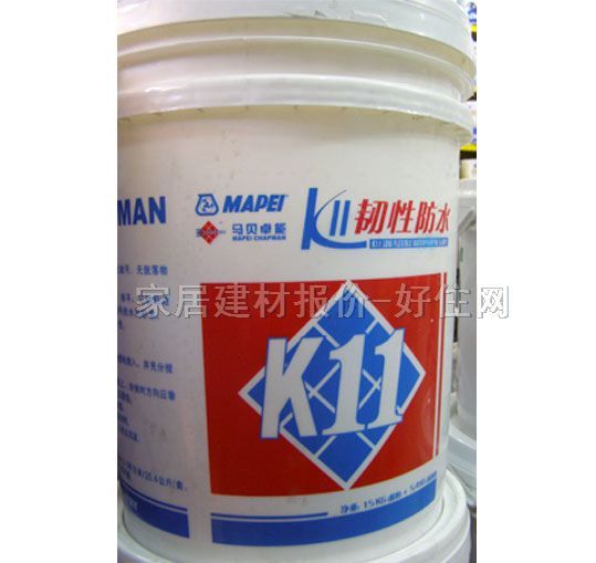 �Rؐ׿�ܷ�ˮͿ�� K11���g��ˮ 5.4kg ���g�� 15kg+5.4kg