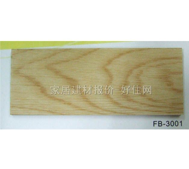 �K��PVC���ϵذ� ľ�yϵ��FB-3001 914.4mm��152.4mm����2mm ľ�y