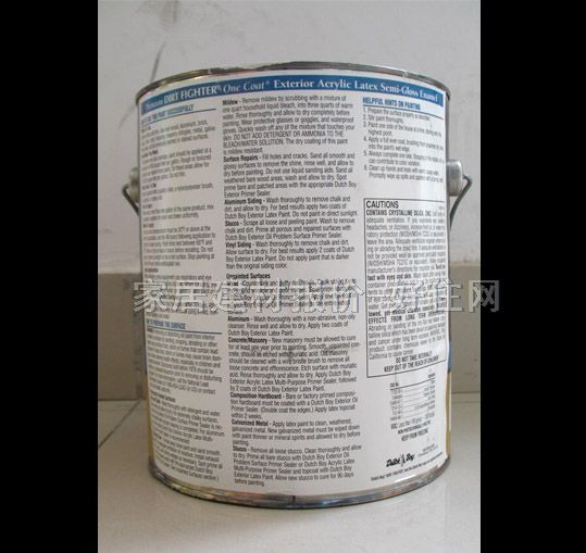 ����������˹�ȉ����z�� Dirt Fighter Dutch boy Exterior Acrylic Latex��ɫ 3.78L ��ɫ