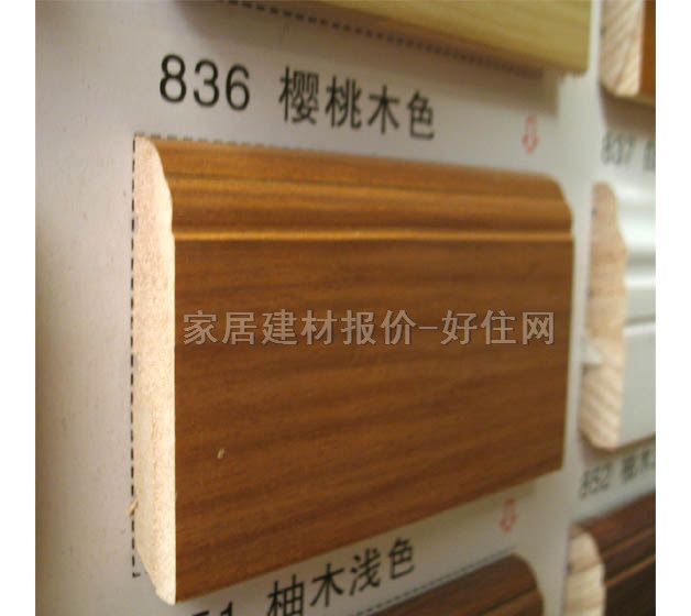 ����ľ�ذ����_�� �����ͺ�ľ���_������ľɫ 2000mm��80mm����15mm 