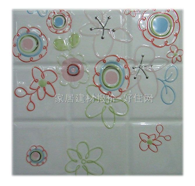 ���u��Ƭ ��ɫֲ��D�� 300��300mm