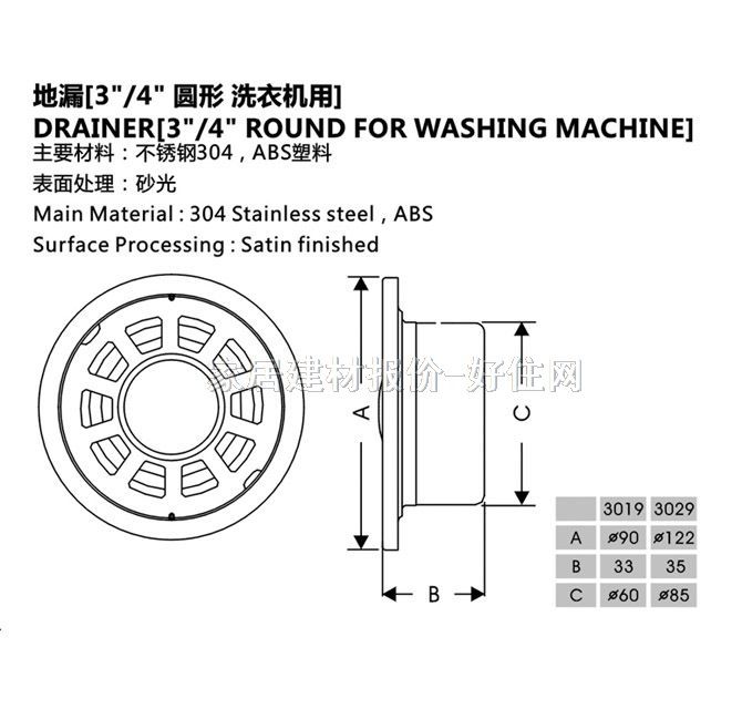 ��֮�ܵ�© �A�β��P�PD-3019 3��