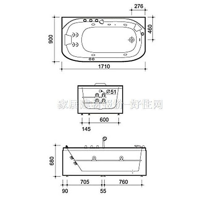 ���ư�Ħԡ�� AC004UQ 1710��900mm����680mm