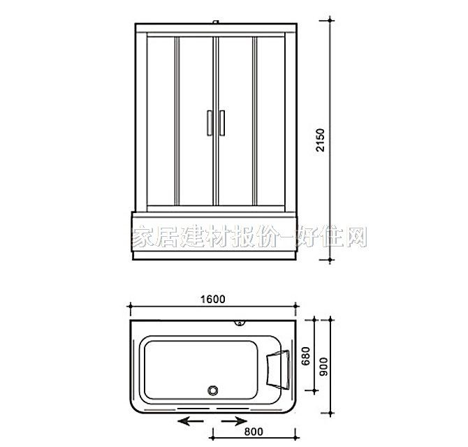 ��������ɣ�÷� AV010Q��X���� 1600mm��900mm����2150mm
